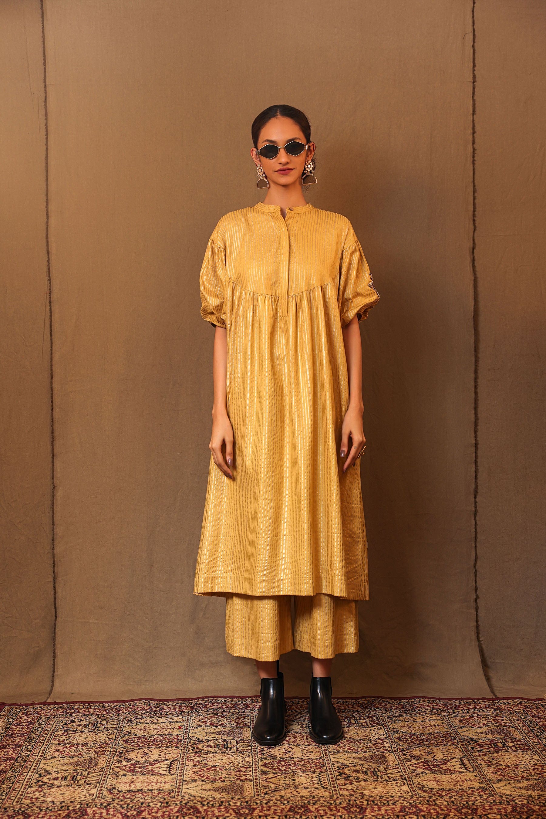 Handcrafted from Handwoven Organic Cotton. Dresses for Women by Sustainable Fashion Designer Clothing Label MATI