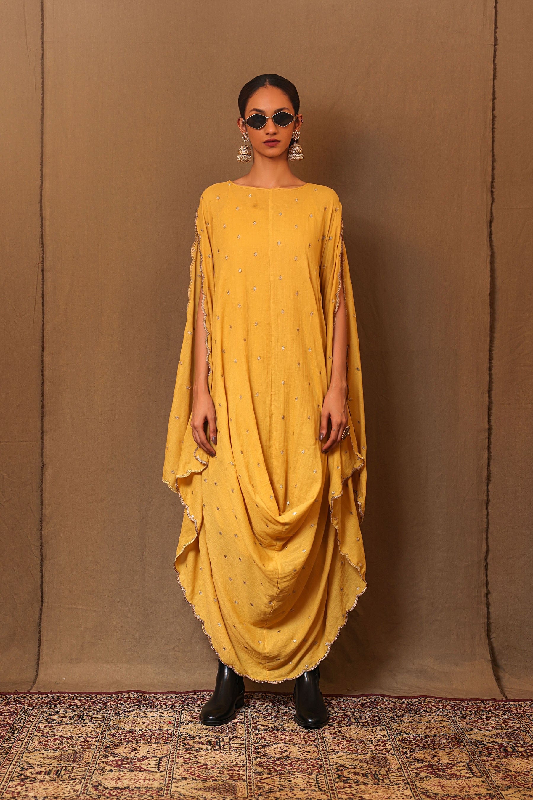 Handcrafted from Handwoven Organic Cotton. Dresses for Women by Sustainable Fashion Designer Clothing Label MATI