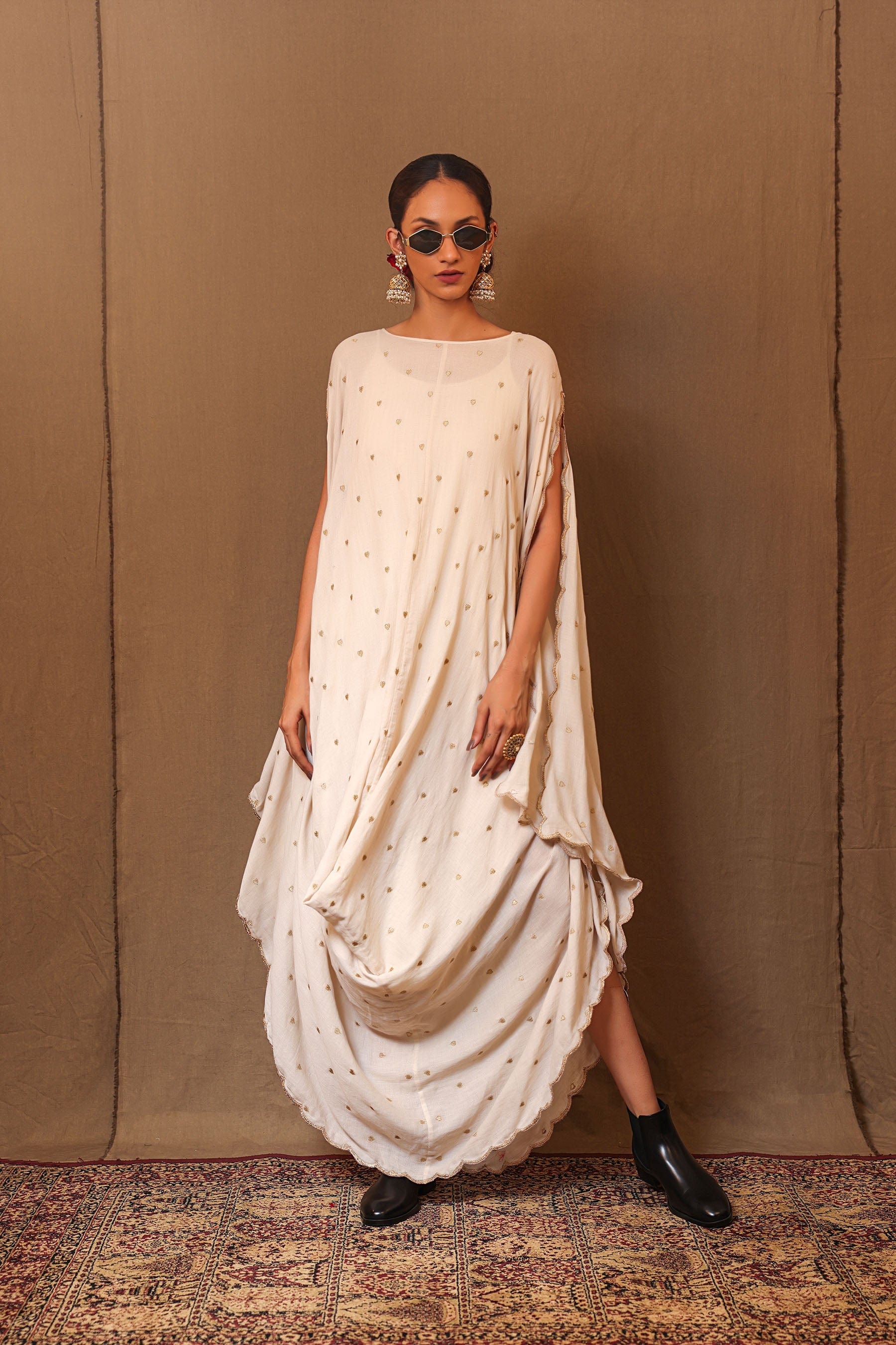 Handcrafted from Handwoven Organic Cotton. Dresses for Women by Sustainable Fashion Designer Clothing Label MATI