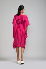 Mati Dresses Pink Fringed Kaftan