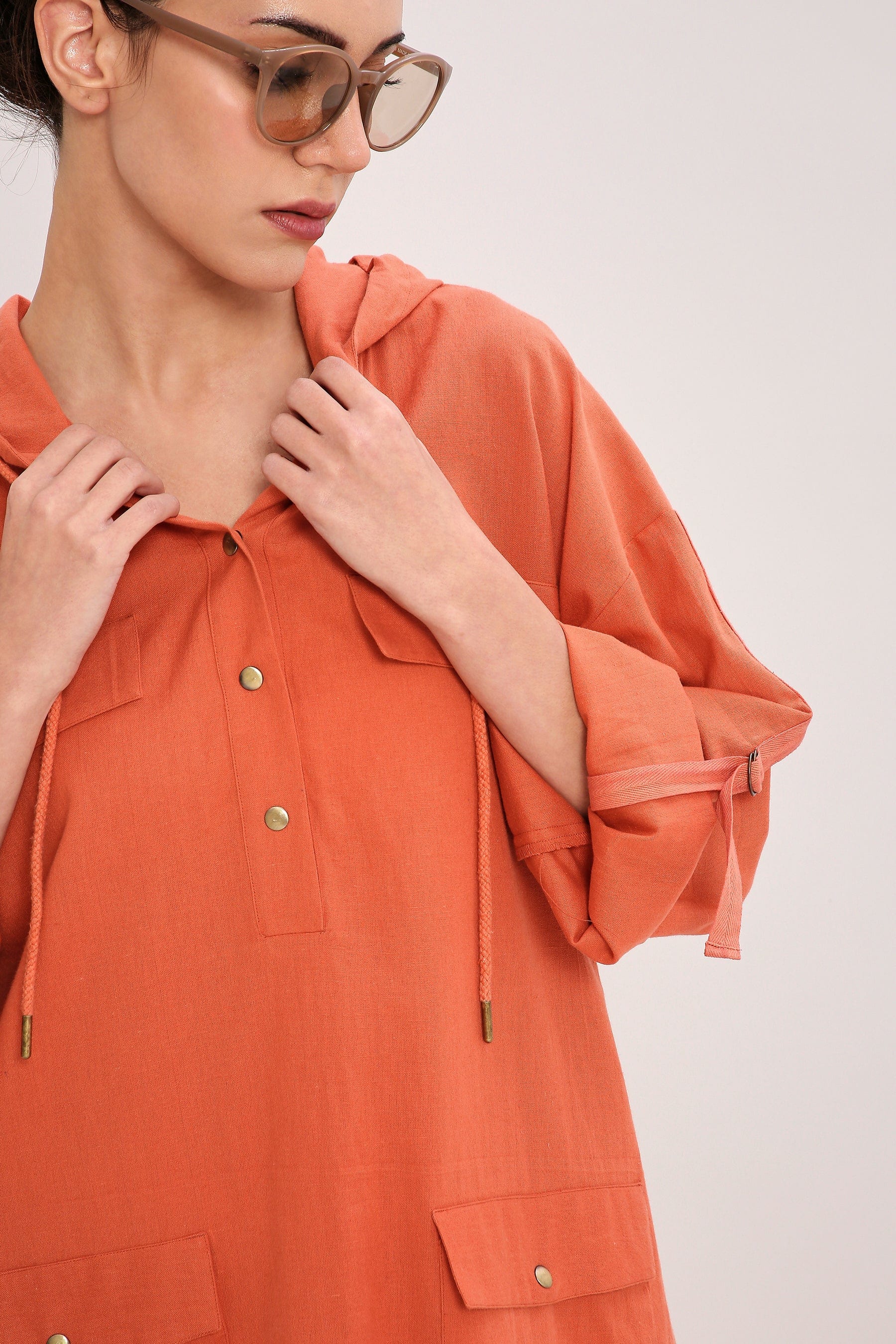 Handcrafted from Handwoven Organic Cotton. Dresses for Women by Sustainable Fashion Designer Clothing Label MATI