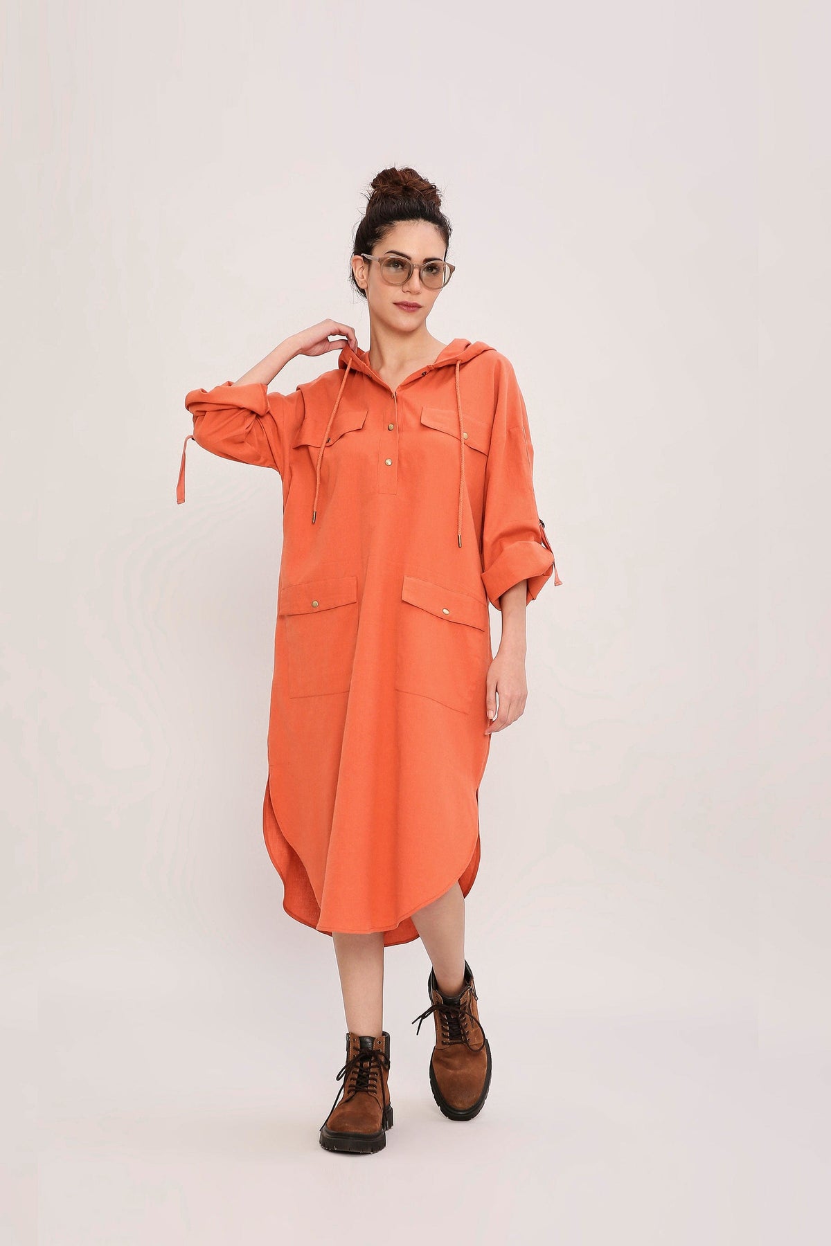 Handcrafted from Handwoven Organic Cotton. Dresses for Women by Sustainable Fashion Designer Clothing Label MATI