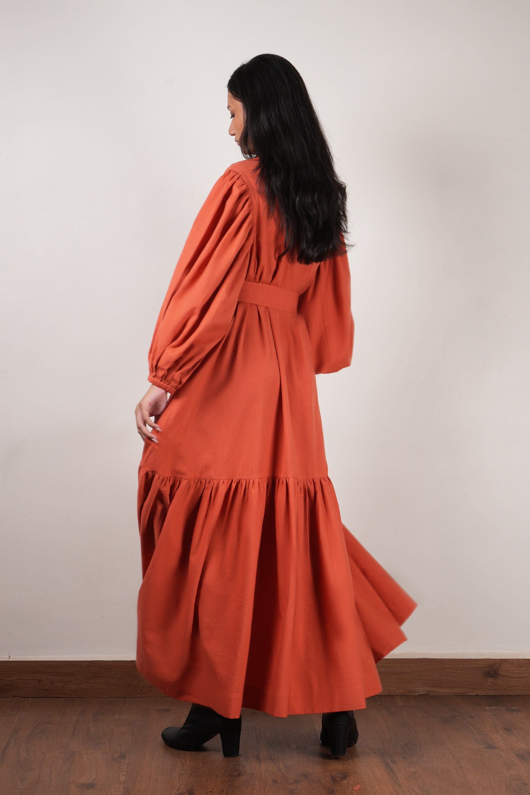 Handcrafted from Handwoven Organic Cotton. Dresses for Women by Sustainable Fashion Designer Clothing Label MATI
