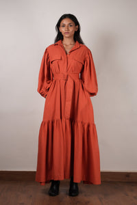 Handcrafted from Handwoven Organic Cotton. Dresses for Women by Sustainable Fashion Designer Clothing Label MATI