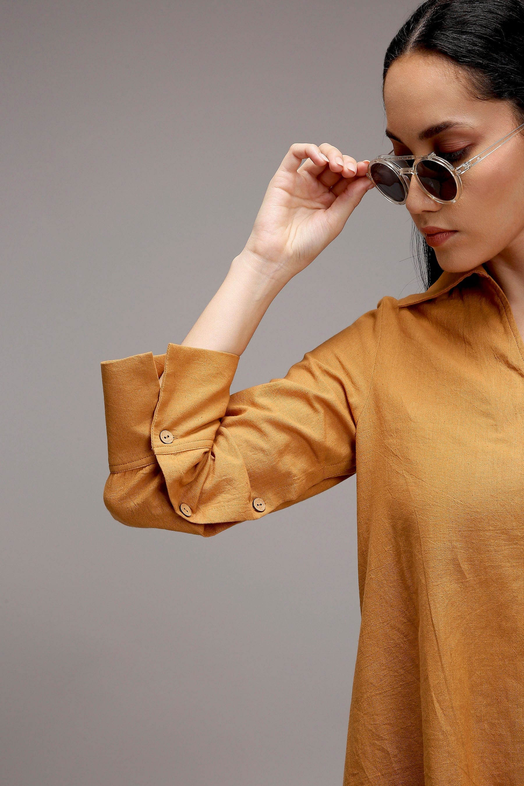 Handcrafted from Handwoven Organic Cotton Dresses for Women by Sustainable Fashion Designer Clothing Label MATI