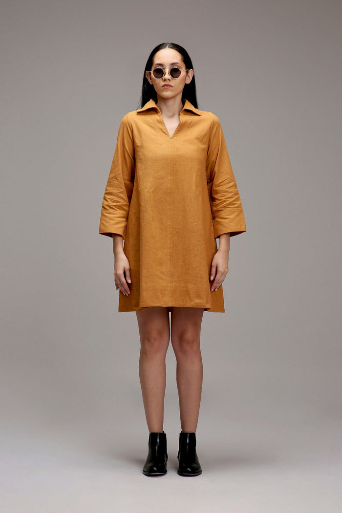 Handcrafted from Handwoven Organic Cotton Dresses for Women by Sustainable Fashion Designer Clothing Label MATI