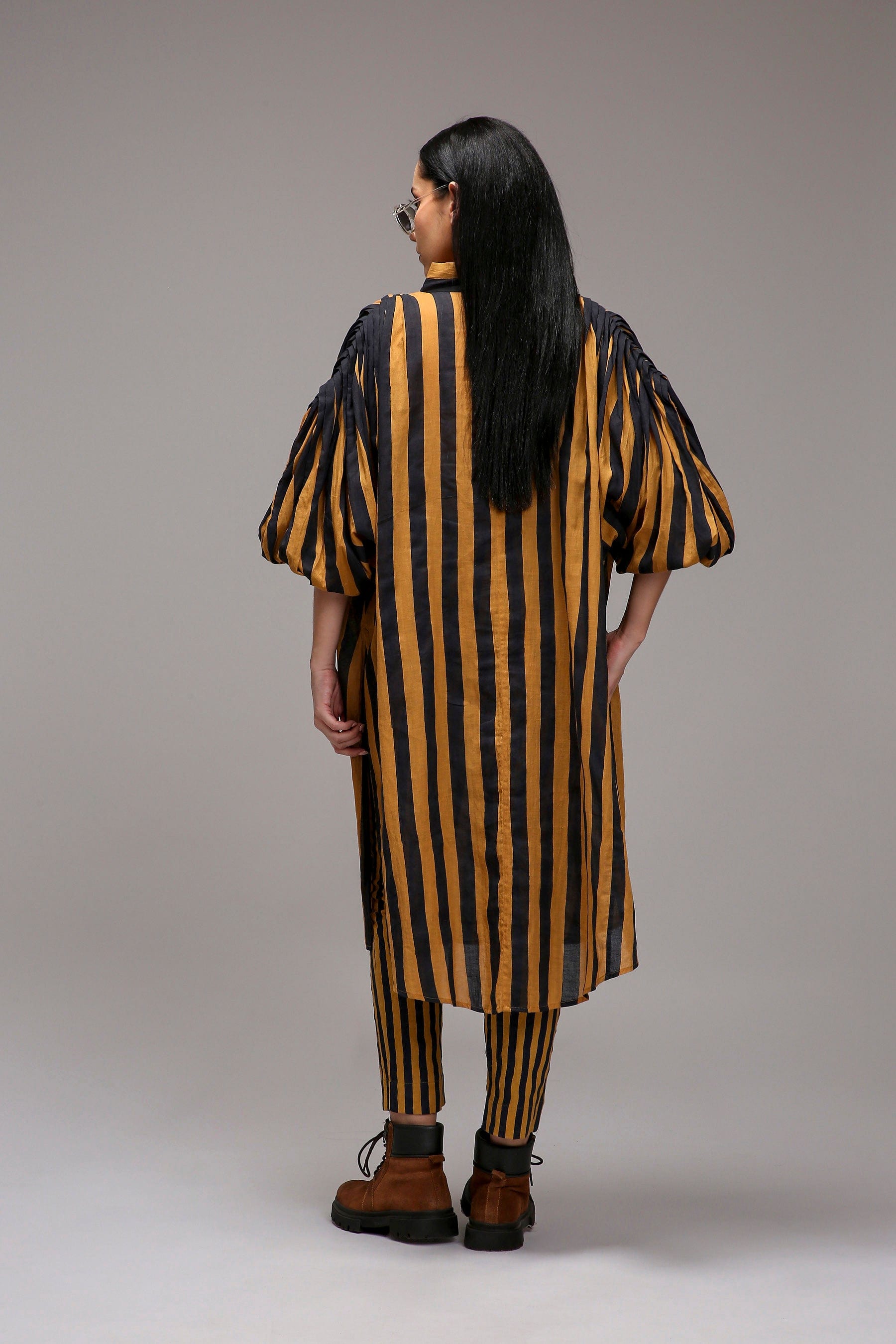 Handcrafted from Handwoven Organic Cotton Dresses for Women by Sustainable Fashion Designer Clothing Label MATI