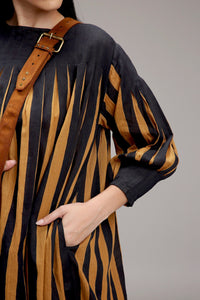 Handcrafted from Handwoven Organic Cotton Dress for Women by Sustainable Fashion Designer Clothing Label MATI 