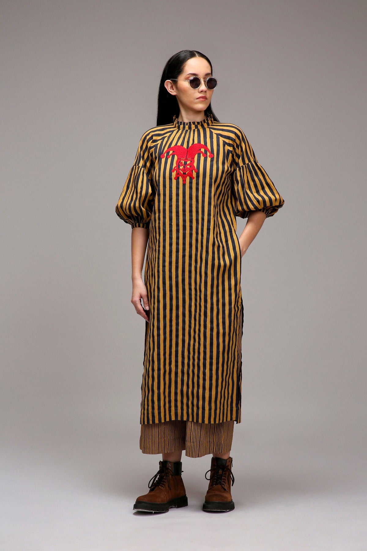 Handcrafted from Handwoven Organic Cotton Dresses for Women by Sustainable Fashion Designer Clothing Label MATI