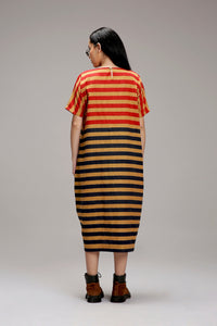 Handcrafted from Handwoven Organic Cotton. Dresses for Women by Sustainable Fashion Designer Clothing Label MATI