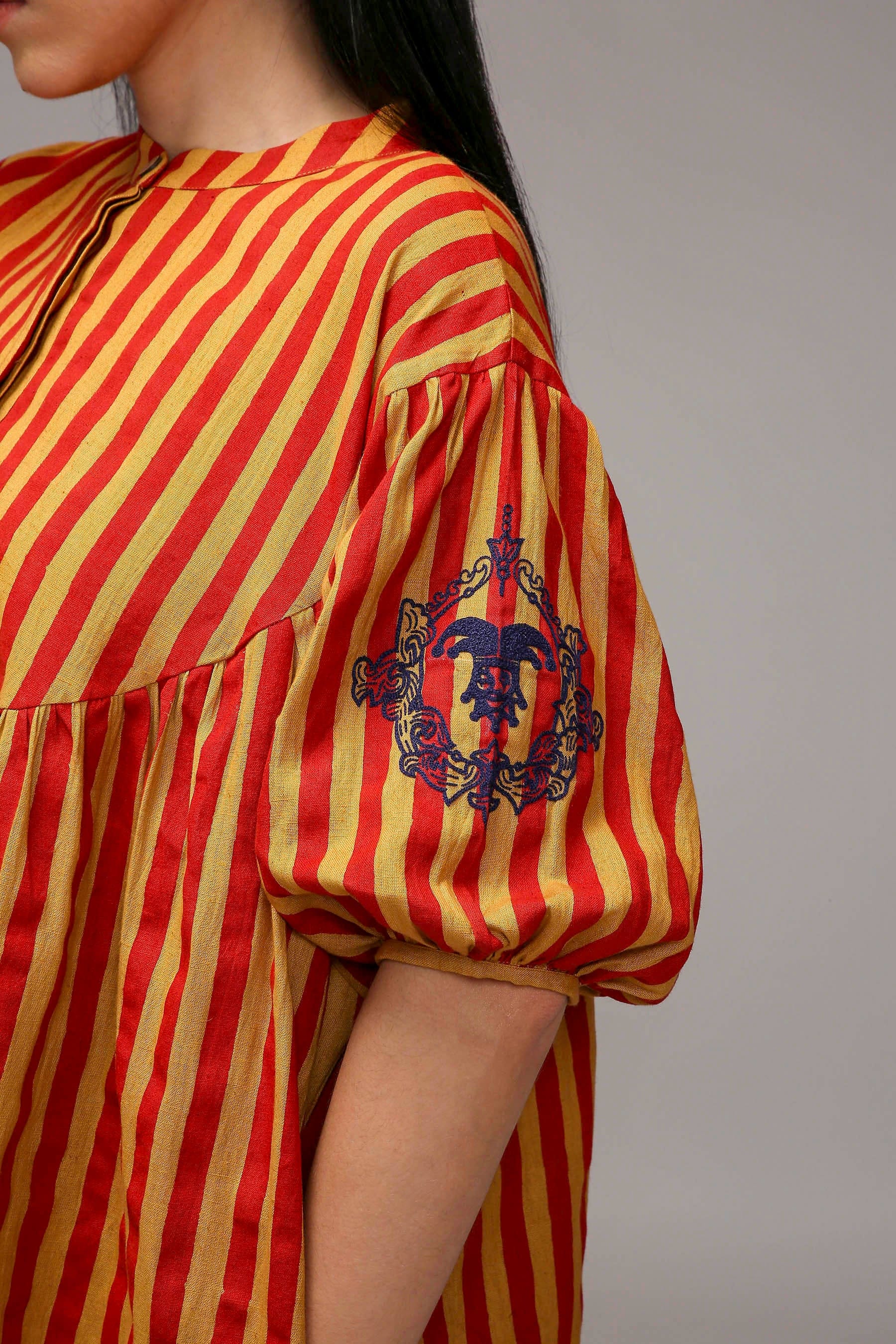 Handcrafted from Handwoven Organic Cotton Dresses for Women by Sustainable Fashion Designer Clothing Label MATI