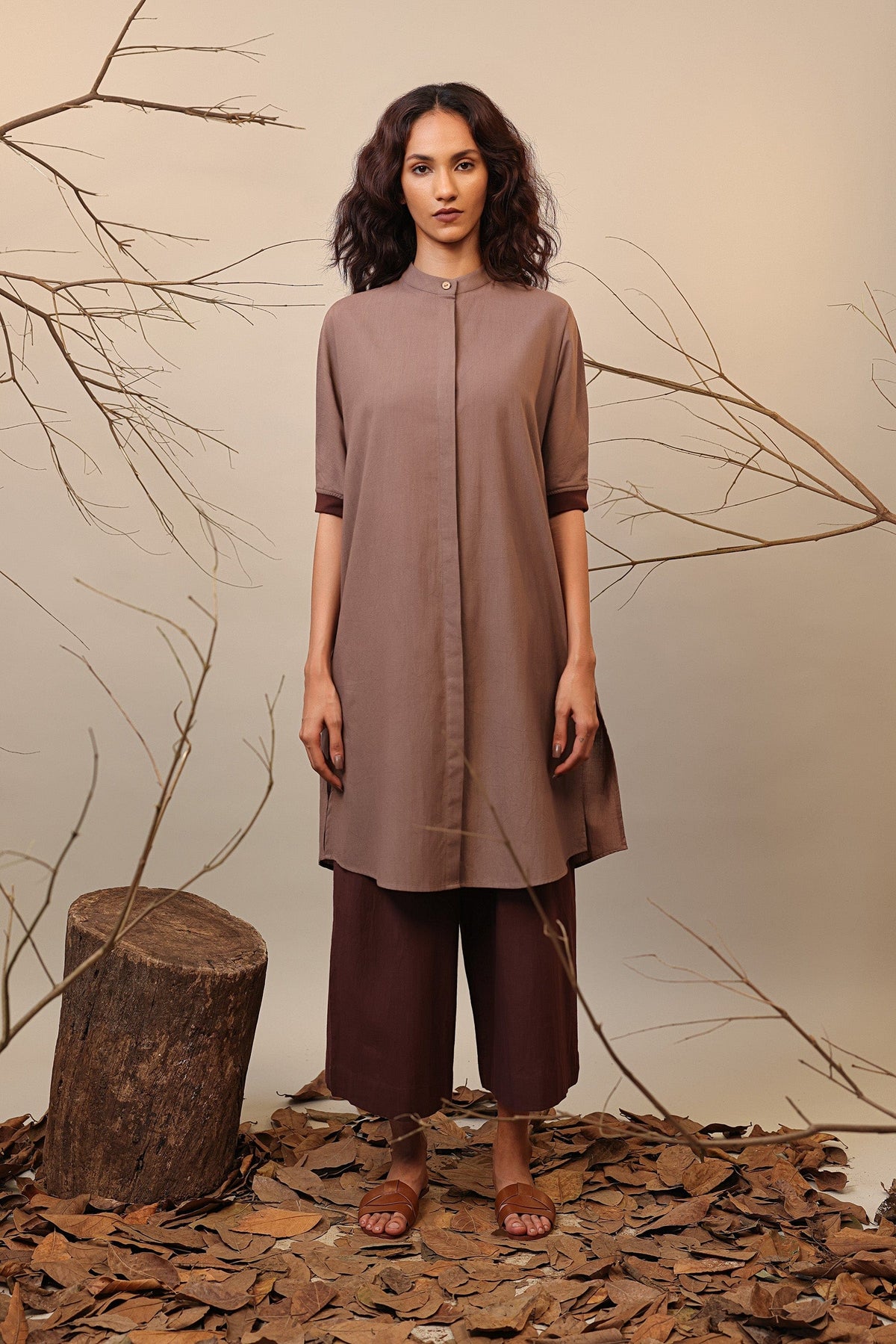 Handcrafted from Handwoven Organic Cotton. Dresses for Women by Sustainable Fashion Designer Clothing Label MATI