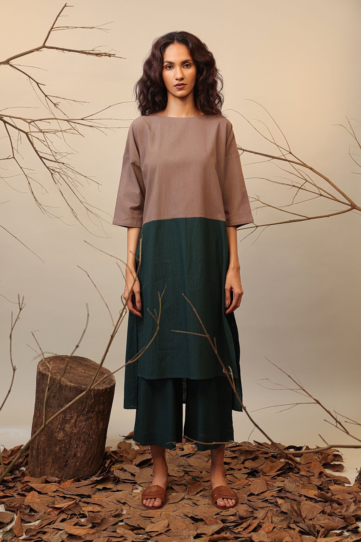 Handcrafted from Handwoven Organic Cotton. Dresses for Women by Sustainable Fashion Designer Clothing Label MATI