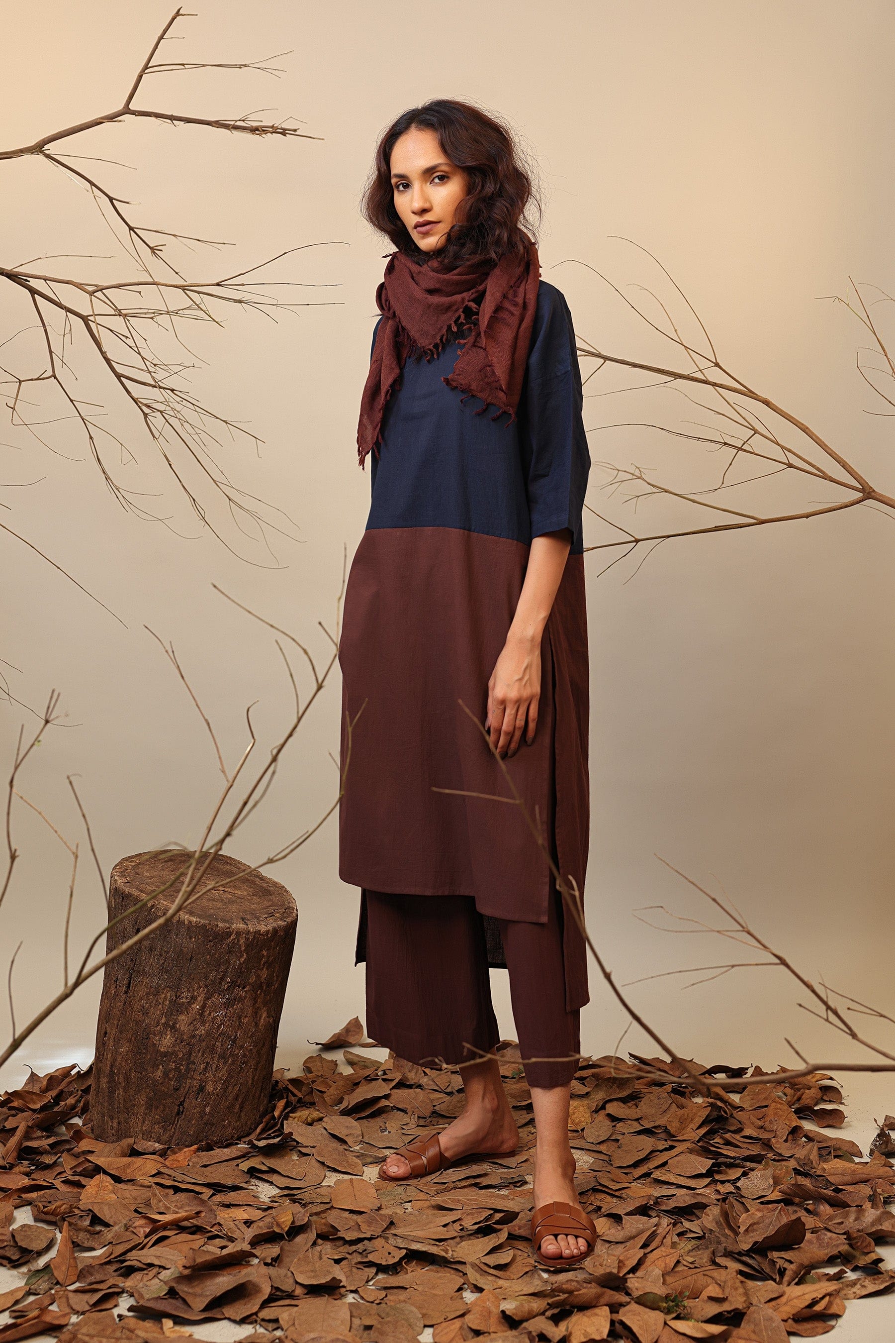 Handcrafted from Handwoven Organic Cotton. Dresses for Women by Sustainable Fashion Designer Clothing Label MATI