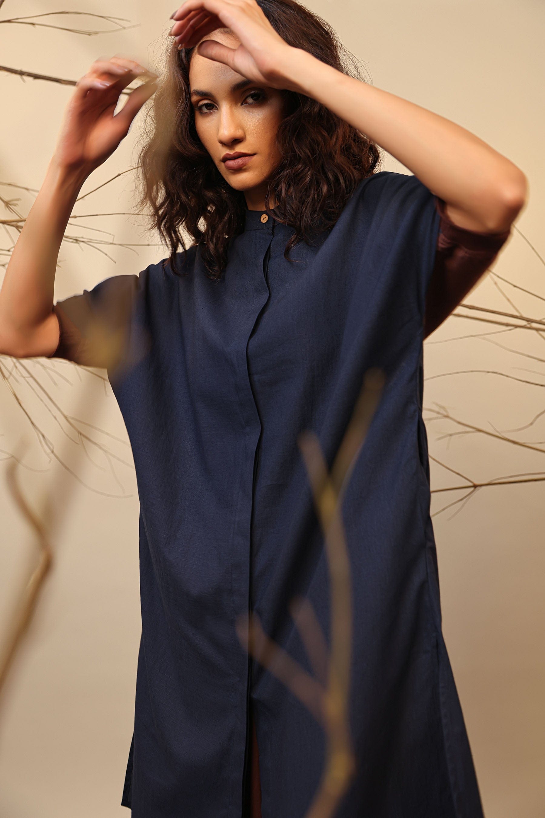 Buy Handwoven Pure Cotton Co-Ord Set by MATI-Sustainable & Ethical
