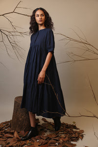 Handcrafted from Handwoven Organic Cotton. Dresses for Women by Sustainable Fashion Designer Clothing Label MATI