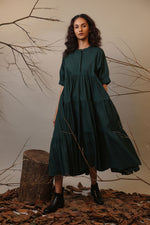 Handcrafted from Handwoven Organic Cotton. Dresses for Women by Sustainable Fashion Designer Clothing Label MATI
