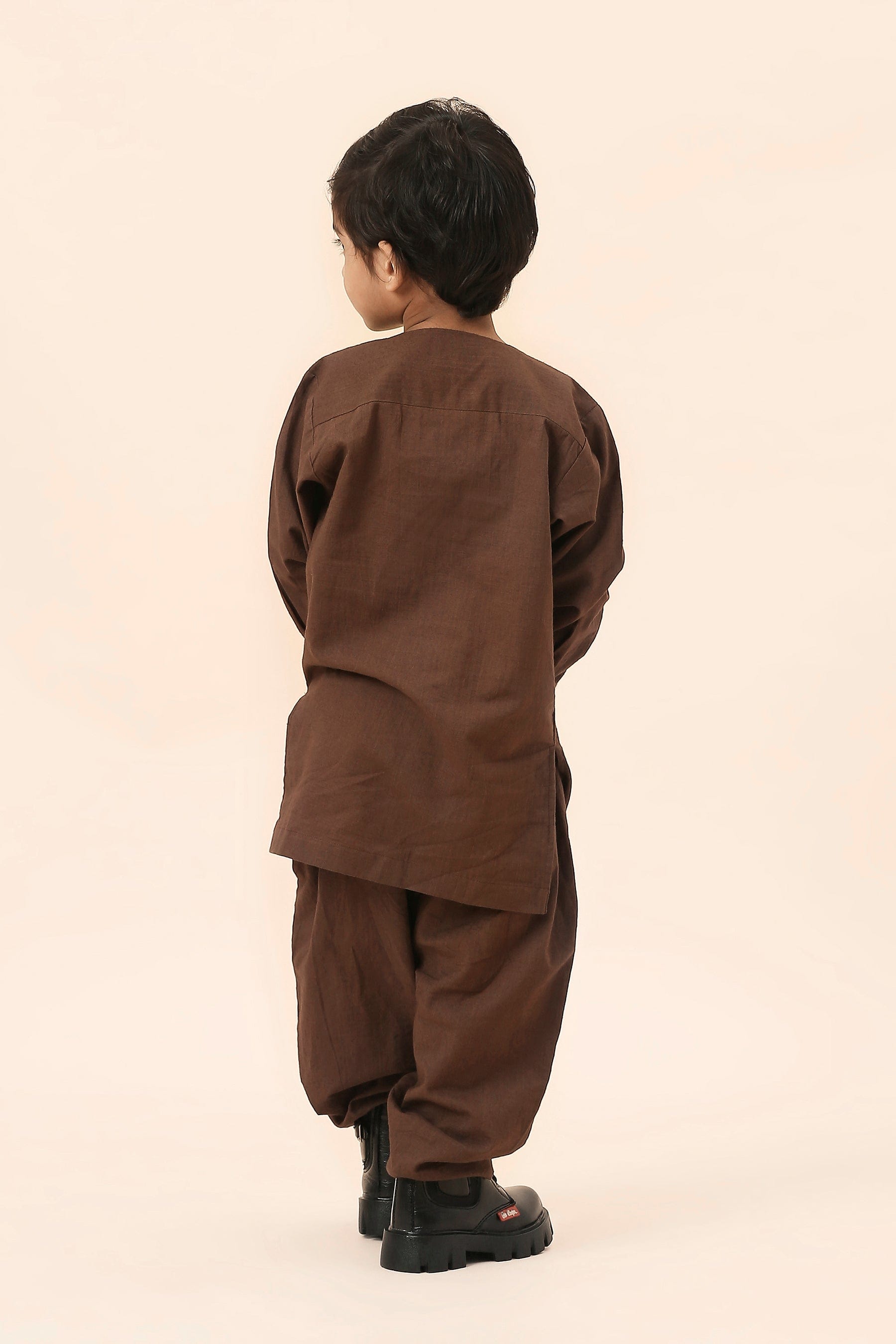 Mati Outfit Sets Mini MATI Boys Roots Brown Co-Ord Set (2 PCS)