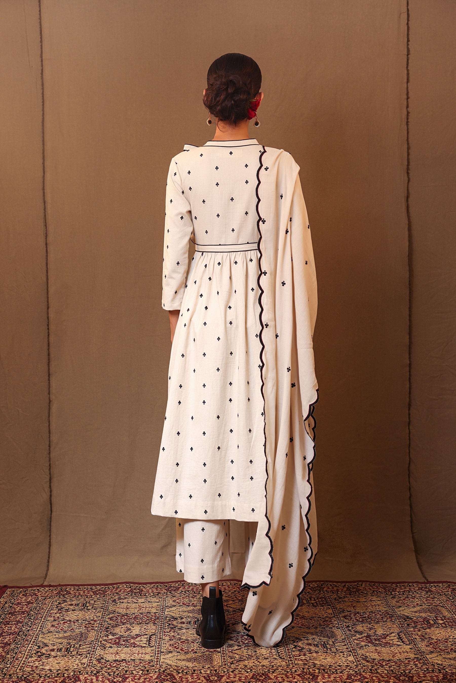 Handcrafted from Handwoven Organic Cotton. Co-ord Sets for Women by Sustainable Fashion Designer Clothing Label MATI