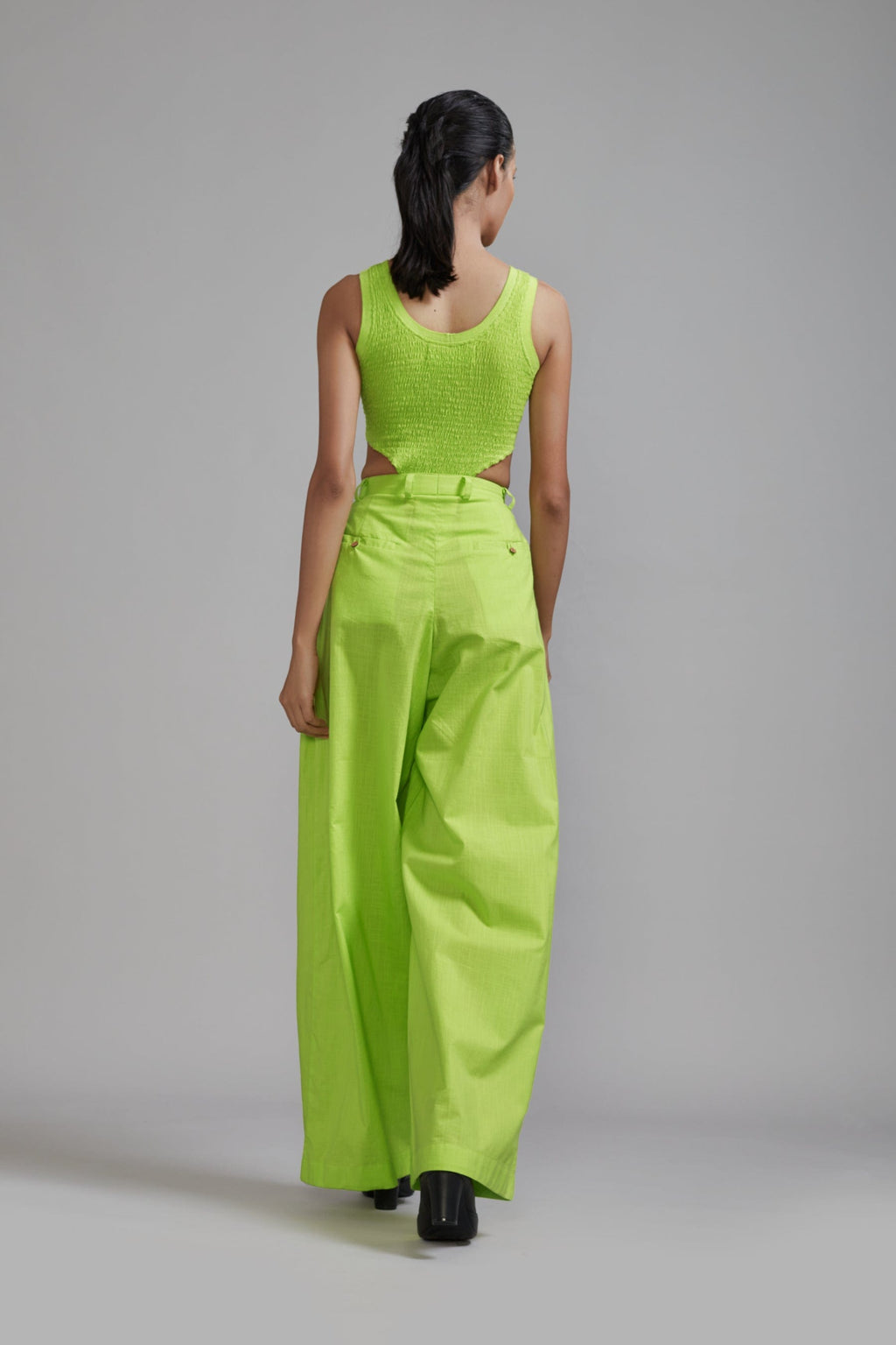 Mati SET Neon Green Bodysuit Set (2 PCS)