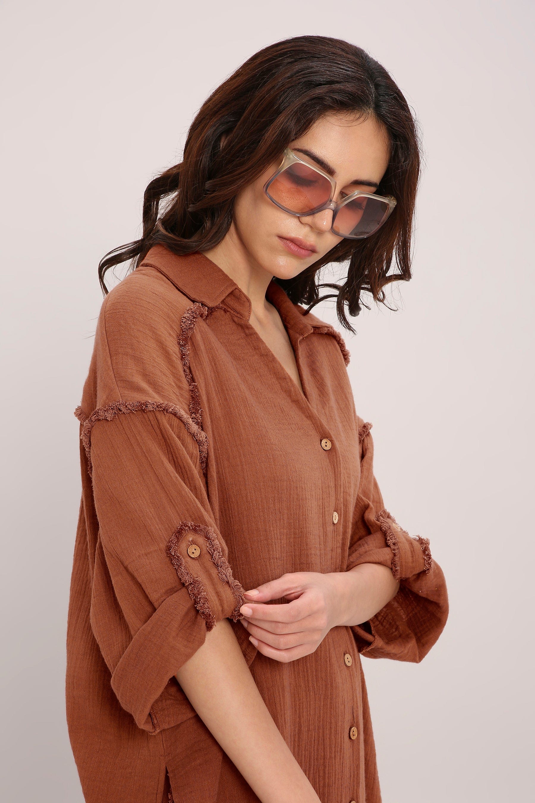 Handcrafted from Handwoven Organic Cotton. Dresses for Women by Sustainable Fashion Designer Clothing Label MATI