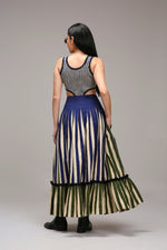 Mati Shirts & Tops Egg-Shell Blue Striped Bodysuit