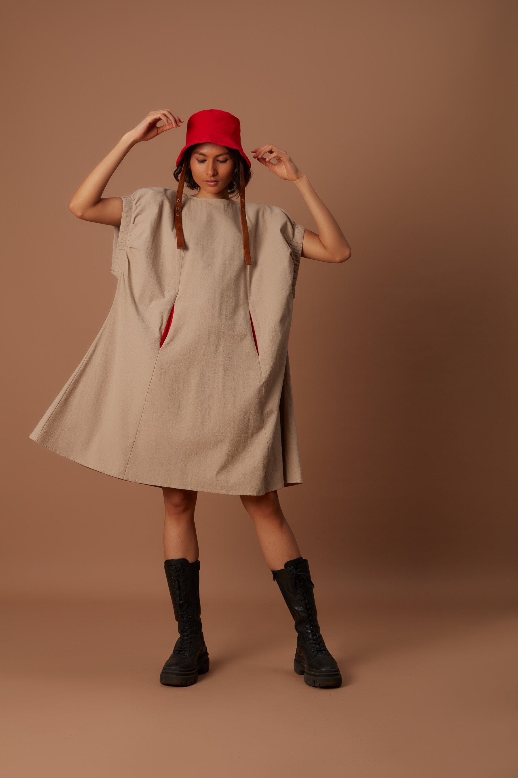 Handcrafted from Handwoven Organic Cotton Dresses for Women by Sustainable Fashion Clothing Label MATI