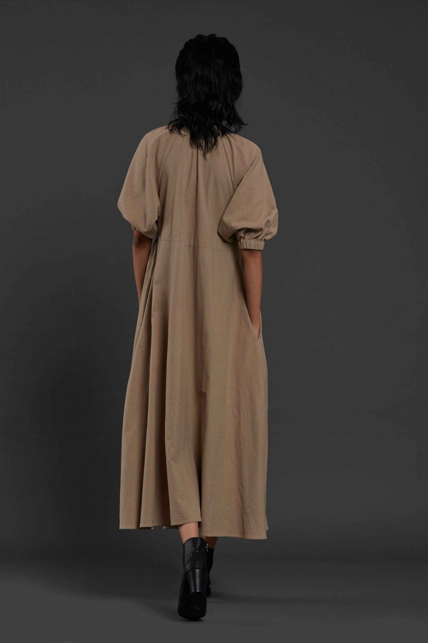 Handcrafted from Handwoven Organic Cotton Dresses for Women by Sustainable Fashion Clothing Label MATI