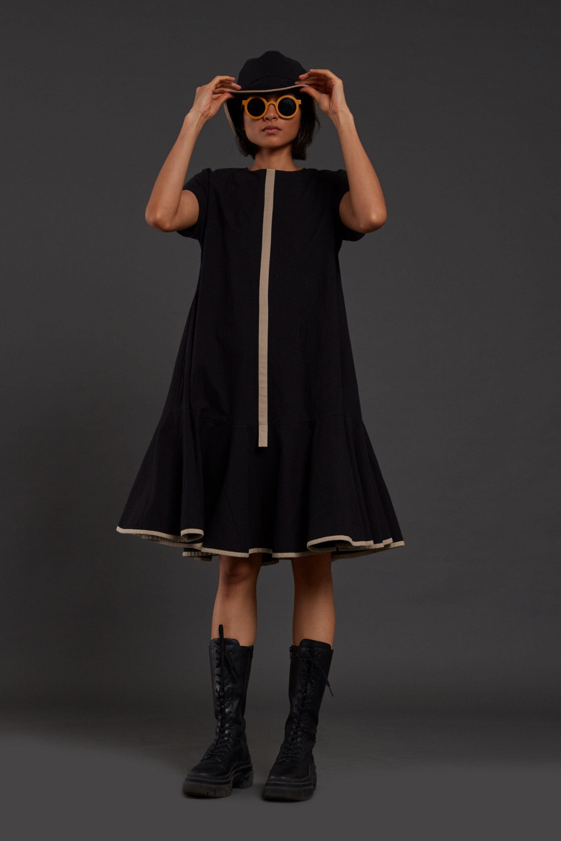 Handcrafted from Handwoven Organic Cotton Dresses for Women by Sustainable Fashion Designer Clothing Label MATI
