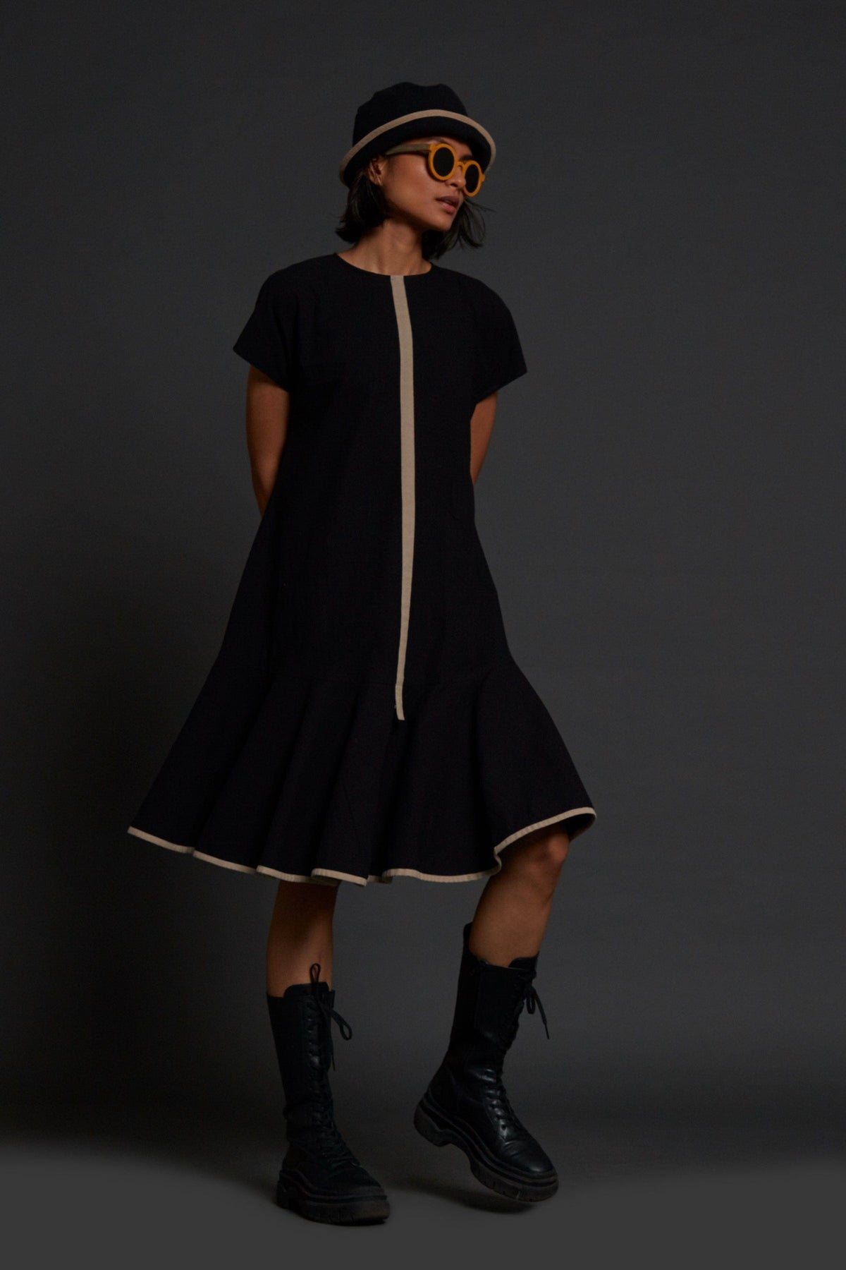 Handcrafted from Handwoven Organic Cotton Dresses for Women by Sustainable Fashion Designer Clothing Label MATI