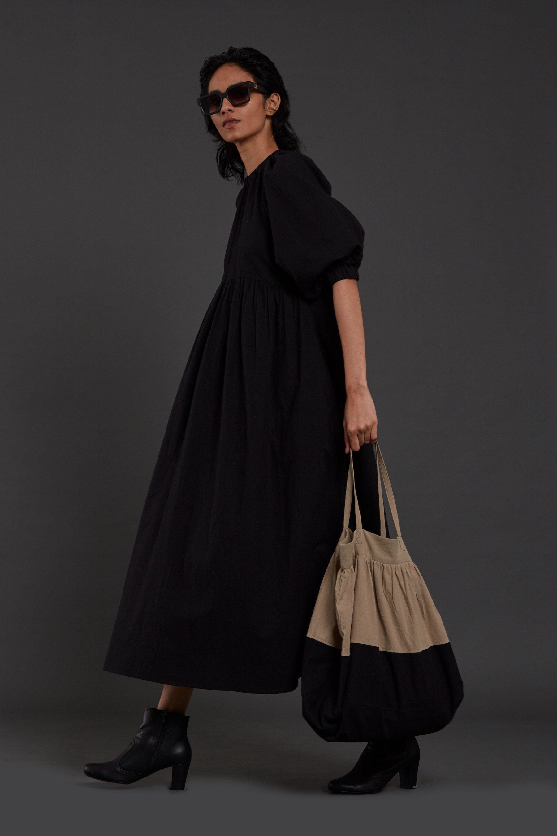 Handcrafted from Handwoven Organic Cotton Dresses for Women by Sustainable Fashion Clothing Label MATI