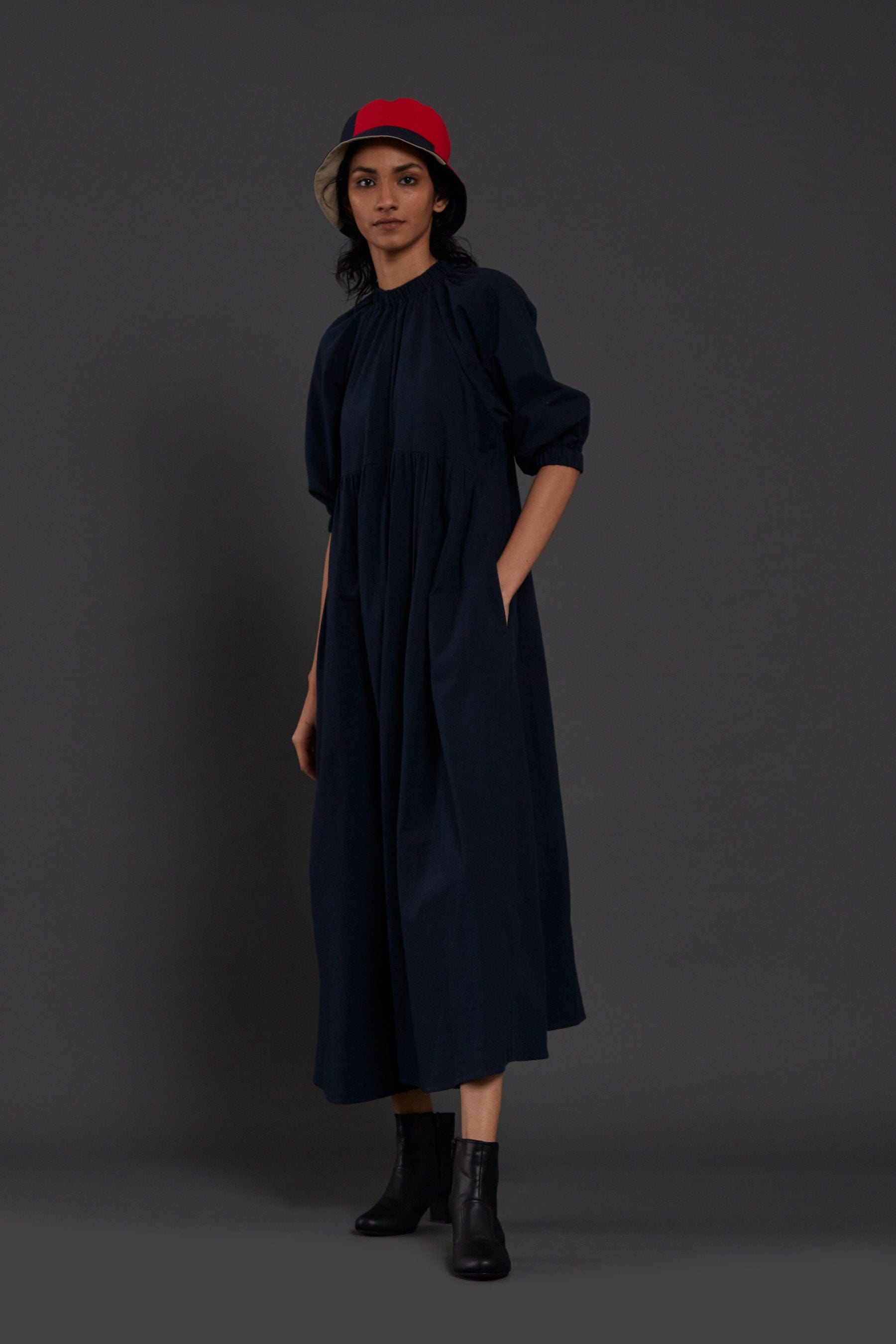 Handcrafted from Handwoven Organic Cotton Dresses for Women by Sustainable Fashion Clothing Label MATI