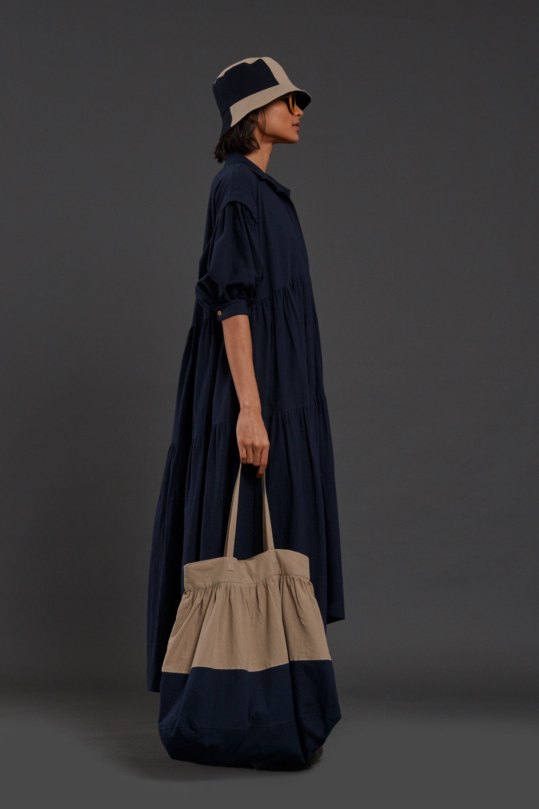 Handcrafted from Handwoven Organic Cotton. Dresses for Women by Sustainable Fashion Designer Clothing Label MATI