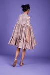 Mati Dresses Cape Dress SS Pink