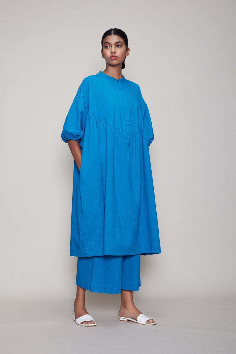 Mati Dresses Mati Acra Tunic Dress - Blue