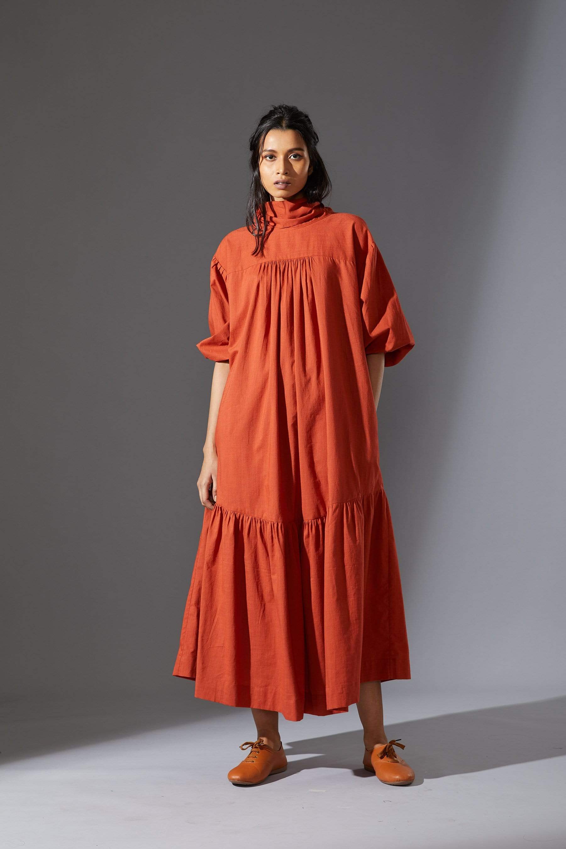 Handcrafted from Handwoven Organic Cotton. Dresses for Women by Sustainable Fashion Designer Clothing Label MATI