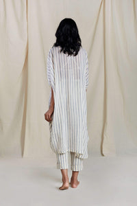Handcrafted from Handwoven Organic Cotton. Kaftan Dresses for Women by Sustainable Fashion Designer Clothing Label MATI