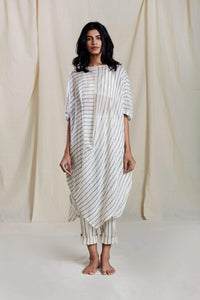 Handcrafted from Handwoven Organic Cotton. Kaftan Dresses for Women by Sustainable Fashion Designer Clothing Label MATI
