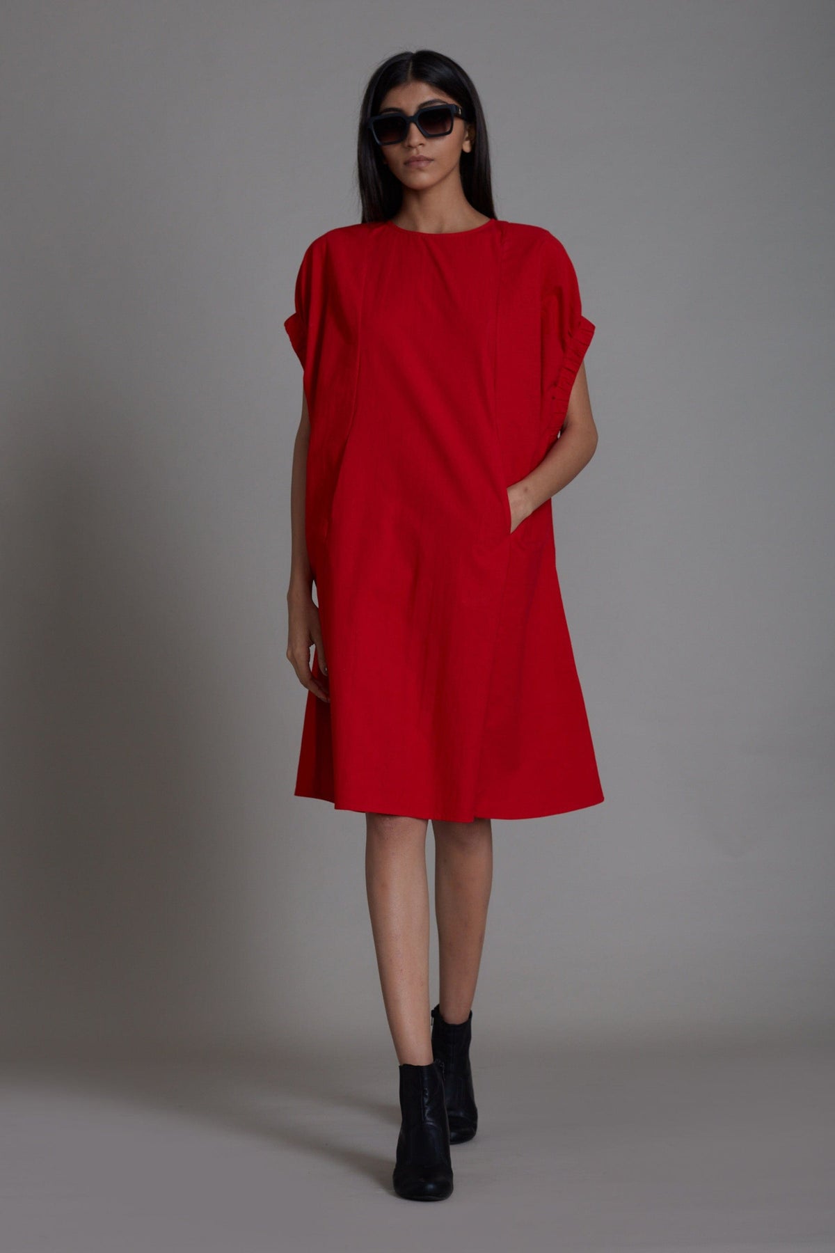Handcrafted from Handwoven Organic Cotton Dresses for Women by Sustainable Fashion Designer Clothing Label MATI