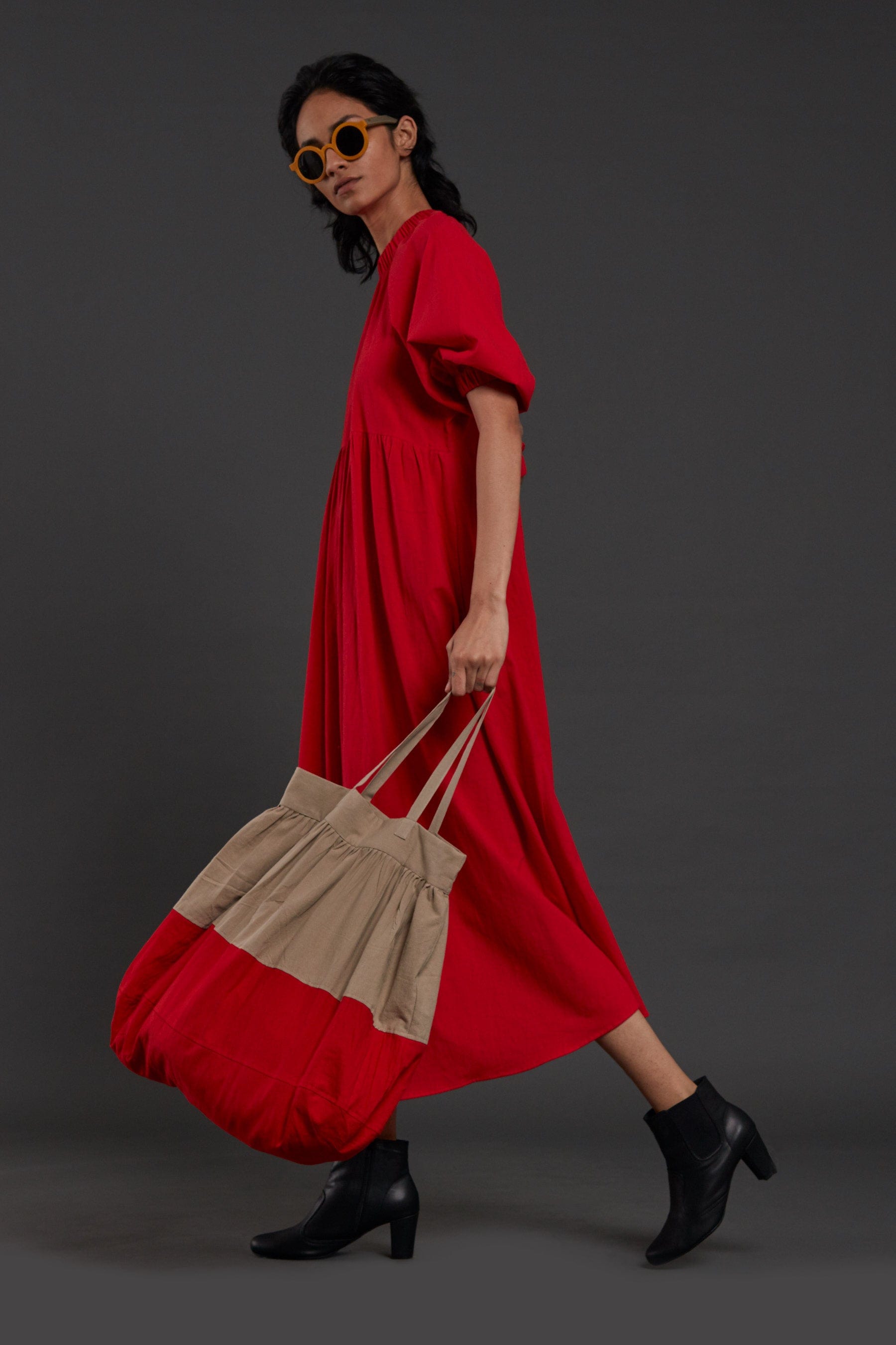 Handcrafted from Handwoven Organic Cotton Dresses for Women by Sustainable Fashion Clothing Label MATI