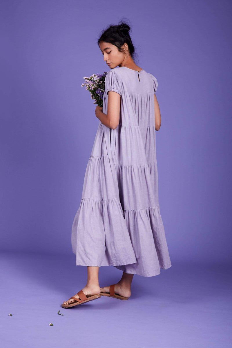 Mati Dresses Vena Aakar Dress SS Lavender
