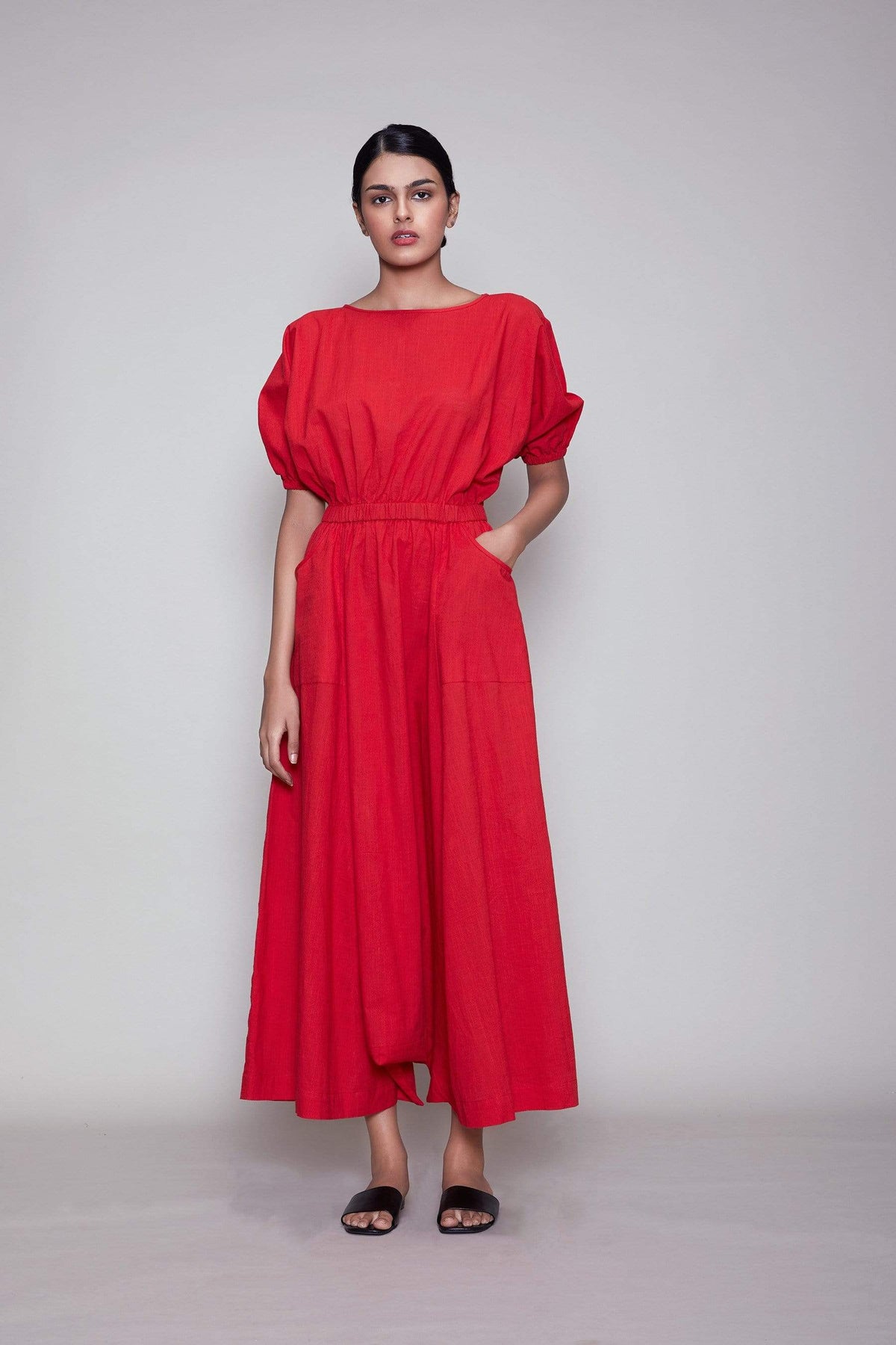 Mati Sphara Jumpsuit Red