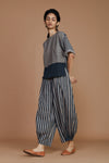 Mati Outfit Sets Grey with Charcoal Striped CB Ekin Co-Ord Set