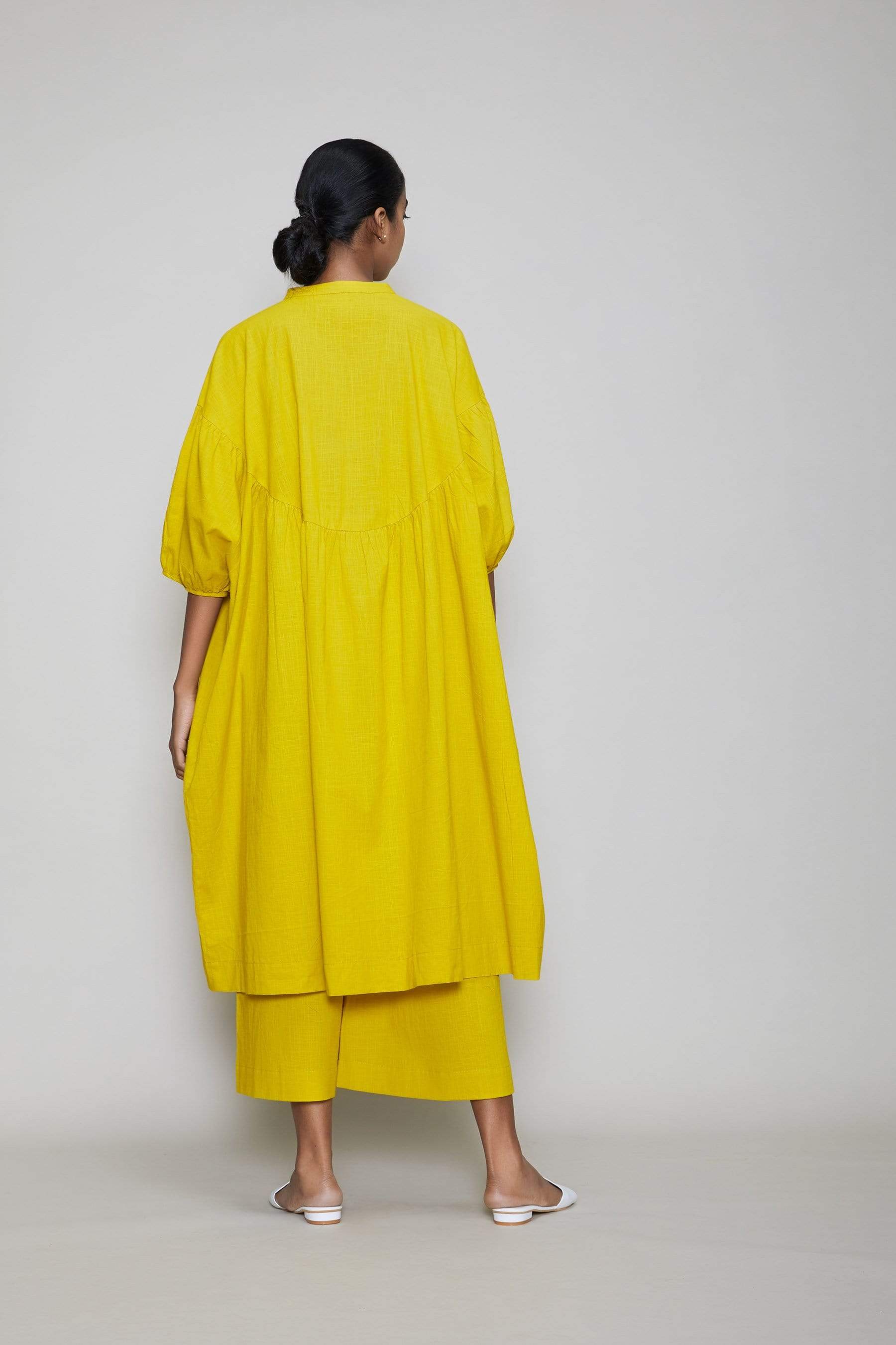 Handcrafted from Handwoven Organic Cotton, Plus Size Coord Set for Women by Sustainable Fashion Designer Clothing Label MATI