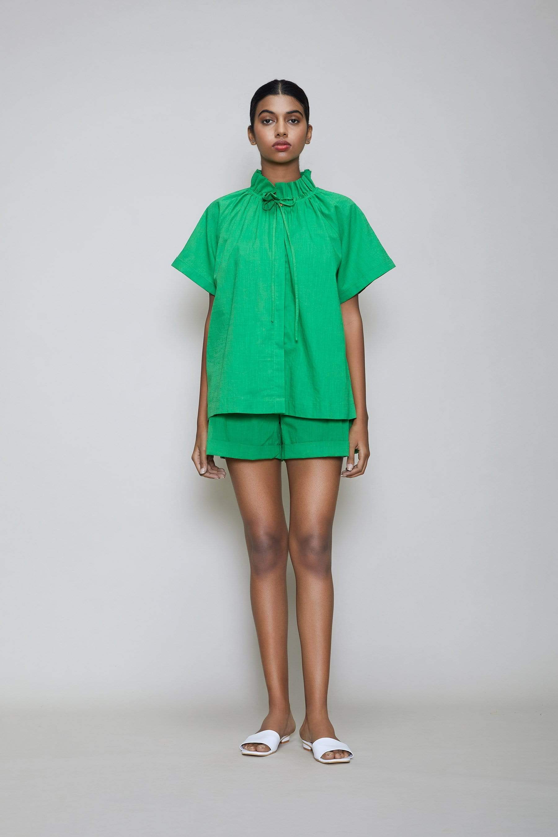 Mati SEPERATES Mati Tora & Shorts Set - Green